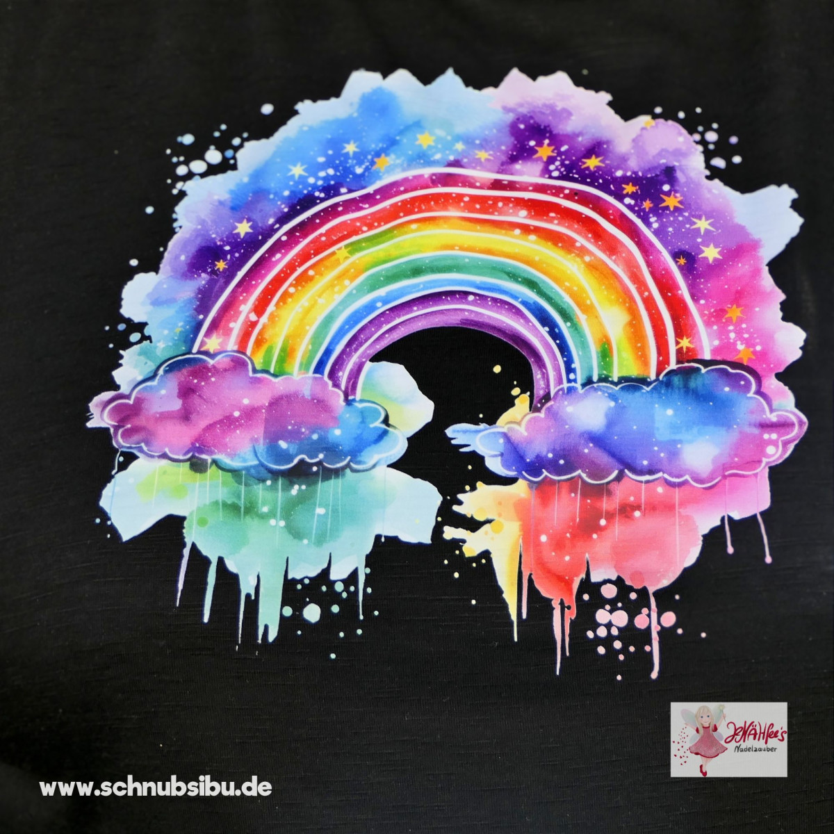 Bügelbild Regenbogen